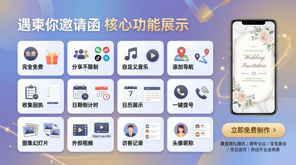 新店开业电子请柬怎么设计？潮流喜庆样式实测，小白也能轻松做